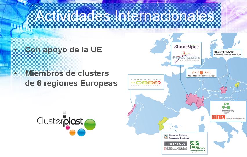 actividades internacionales cluster