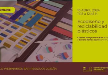 Jornada informativa online: “Ecodiseño y reciclabilidad de plásticos” | organiza AVEP con el CEACV