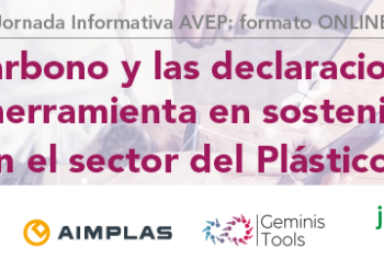 Jornada Informativa AVEP: “La Huella de Carbono y las declaraciones ambientales como herramienta en sostenibilidad en el sector del Plástico” | 26 septiembre