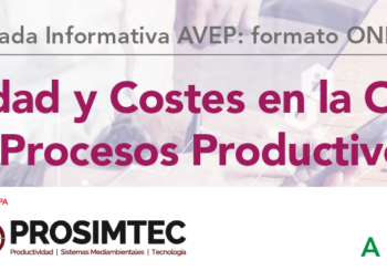 circular nº83-2025: Jornada AVEP: “Productividad y Costes en la Optimización de Procesos Productivos” | 22 de MAYO