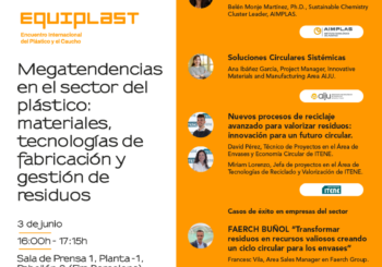 Jornada megatendencias en el sector del plástico en EQUIPLAST